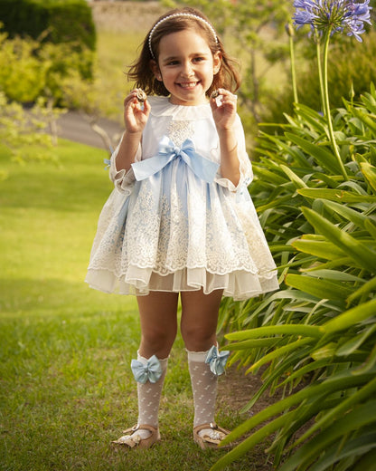 Baby Blue Organza Dress