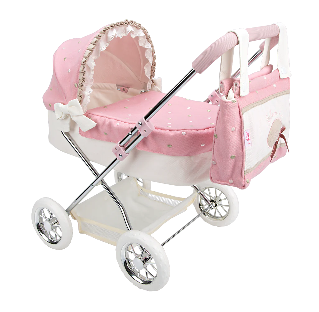 Pink Folding My First Pram