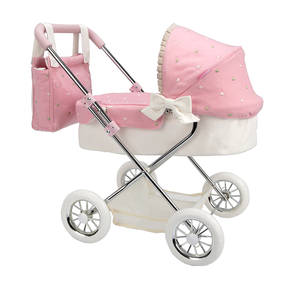 Pink Folding My First Pram