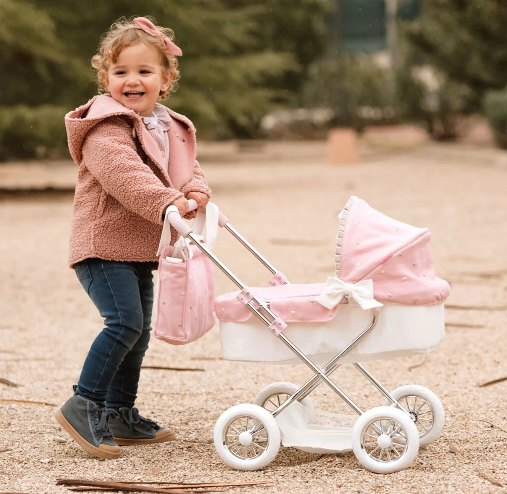 Pink Folding My First Pram