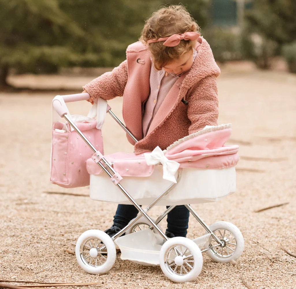 Pink Folding My First Pram