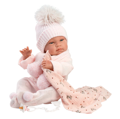 Bambi Pink Newborn Baby Doll