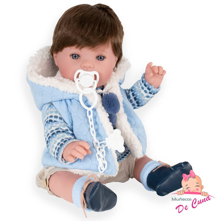 Melio Doll: 42cm Boy with Realistic Hair