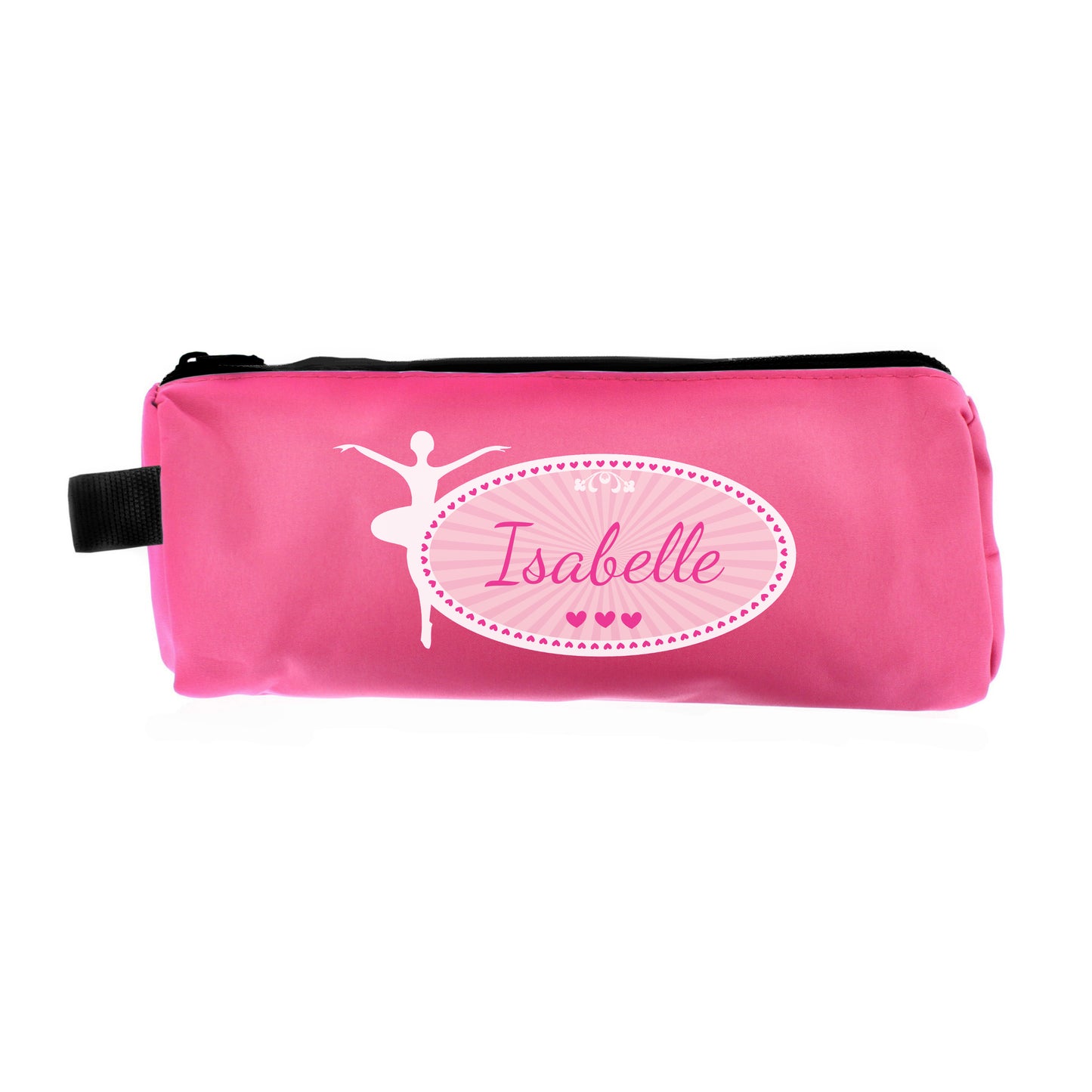 Personalised Ballerina Pink Pencil Case