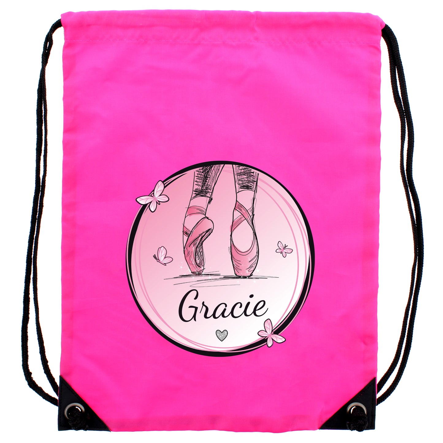 Personalised Ballet Pink Kit Bag