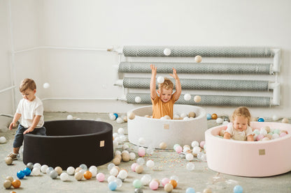 Safari Round Foam Ball Pit with 250 Balls