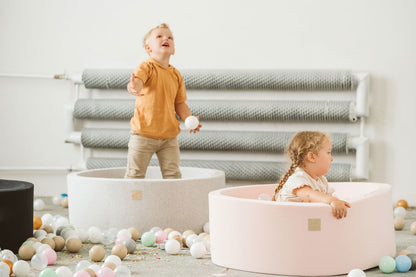 Safari Round Foam Ball Pit with 250 Balls