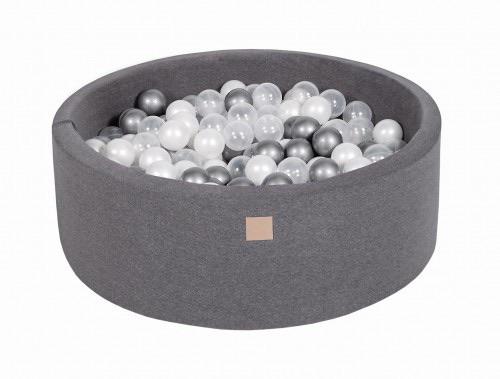 Little Swan Round Foam Ball Pit with 250 Balls